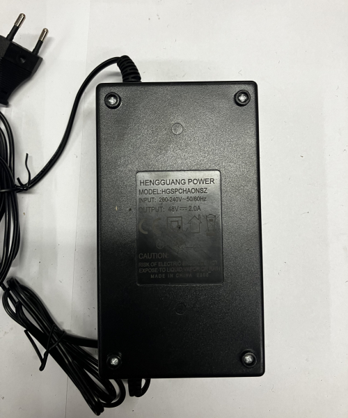Ladegerät 48V 2,0 Ah großer Stecker